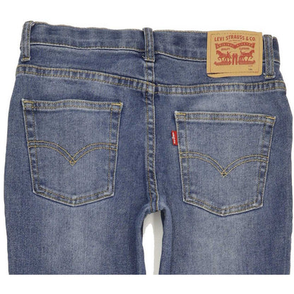Levi's 512 Kids Blue Tapered Slim Stretch Jeans W26 L29
