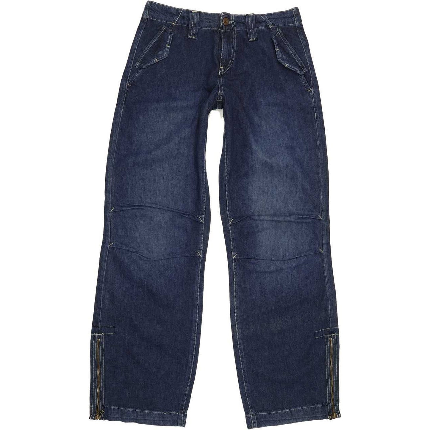 Levi's 610 Women Blue Straight Slim Jeans W28 L32