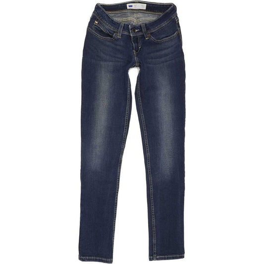 Levi's Bold Curve Women Blue Skinny Slim Stretch Jeans W24 L30