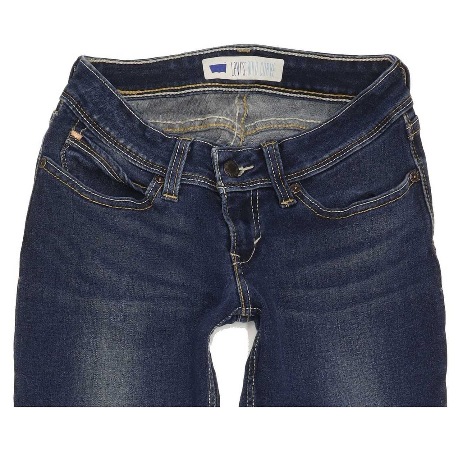 Levi's Bold Curve Women Blue Skinny Slim Stretch Jeans W24 L30