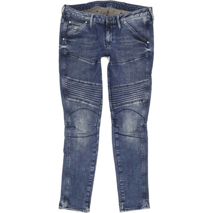 G-Star 5620 Custom Women Blue Tapered Slim Stretch Jeans W31 L30