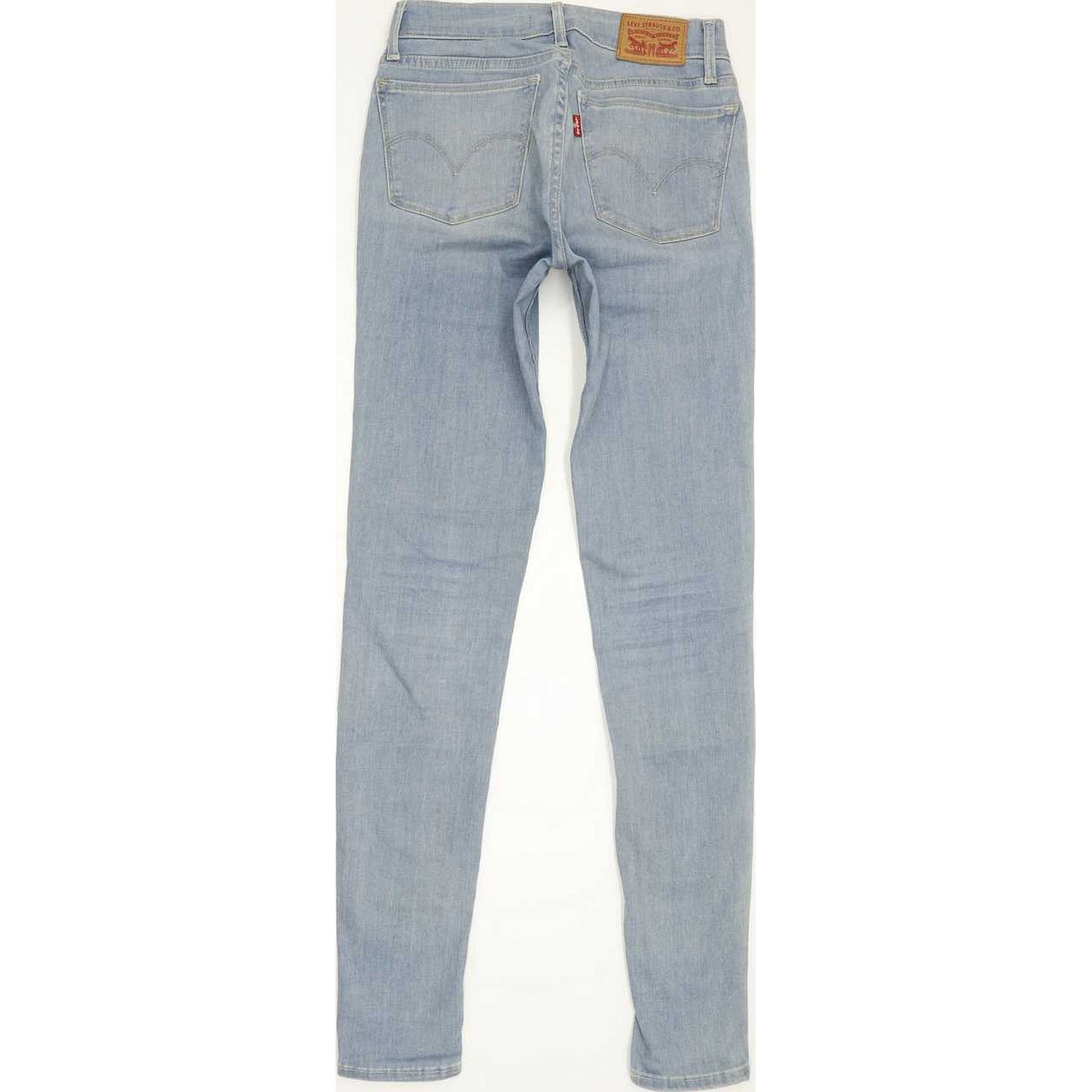 Levi's 710 Super Women Blue Skinny Slim Stretch Jeans W26 L31