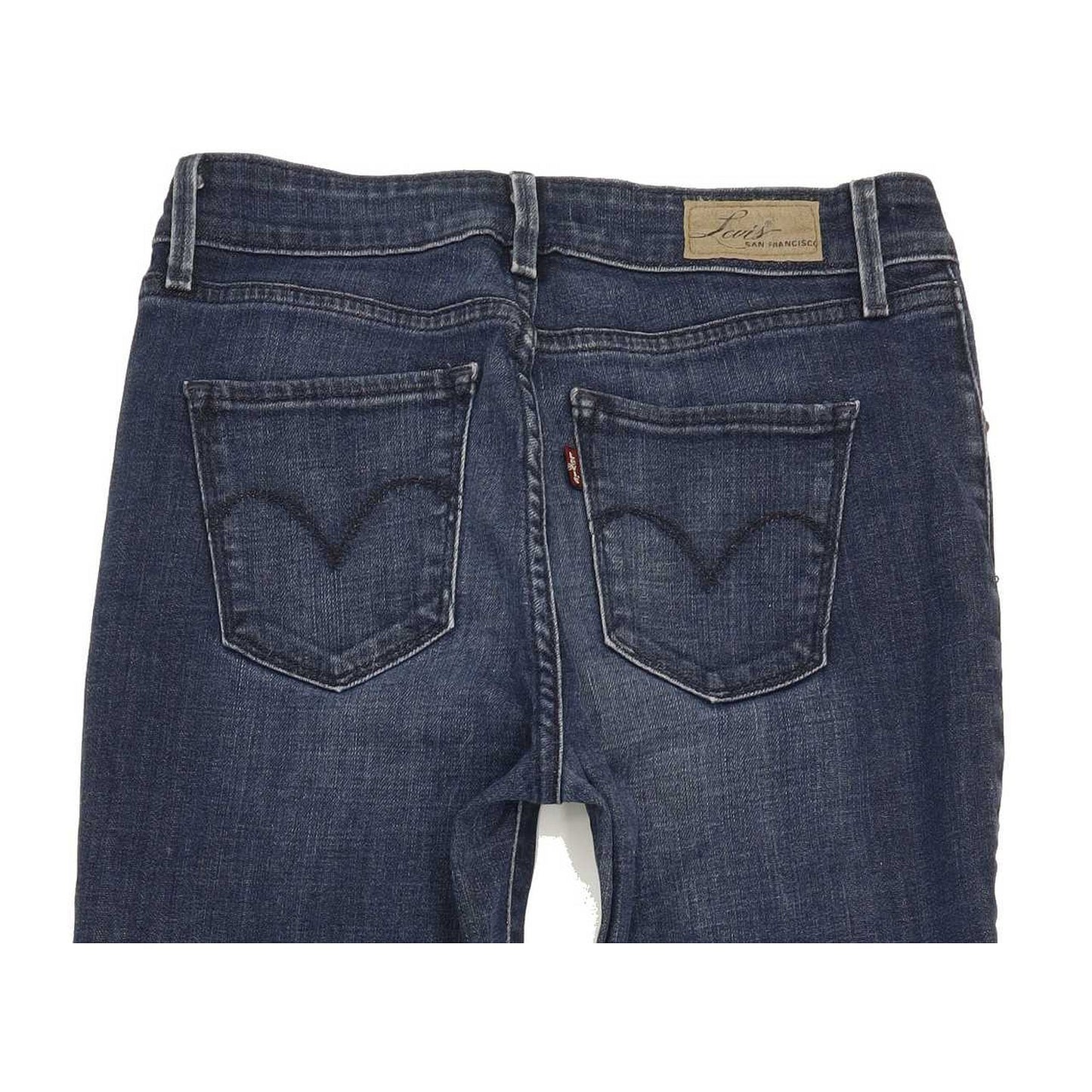 Levi's Demi Curve Women Blue Straight Classic Stretch Jeans W26 L29
