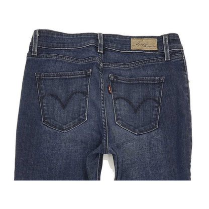 Levi's Demi Curve Women Blue Straight Classic Stretch Jeans W26 L29
