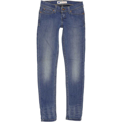 Levi's Demi Curve Women Blue Skinny Slim Stretch Jeans W25 L29