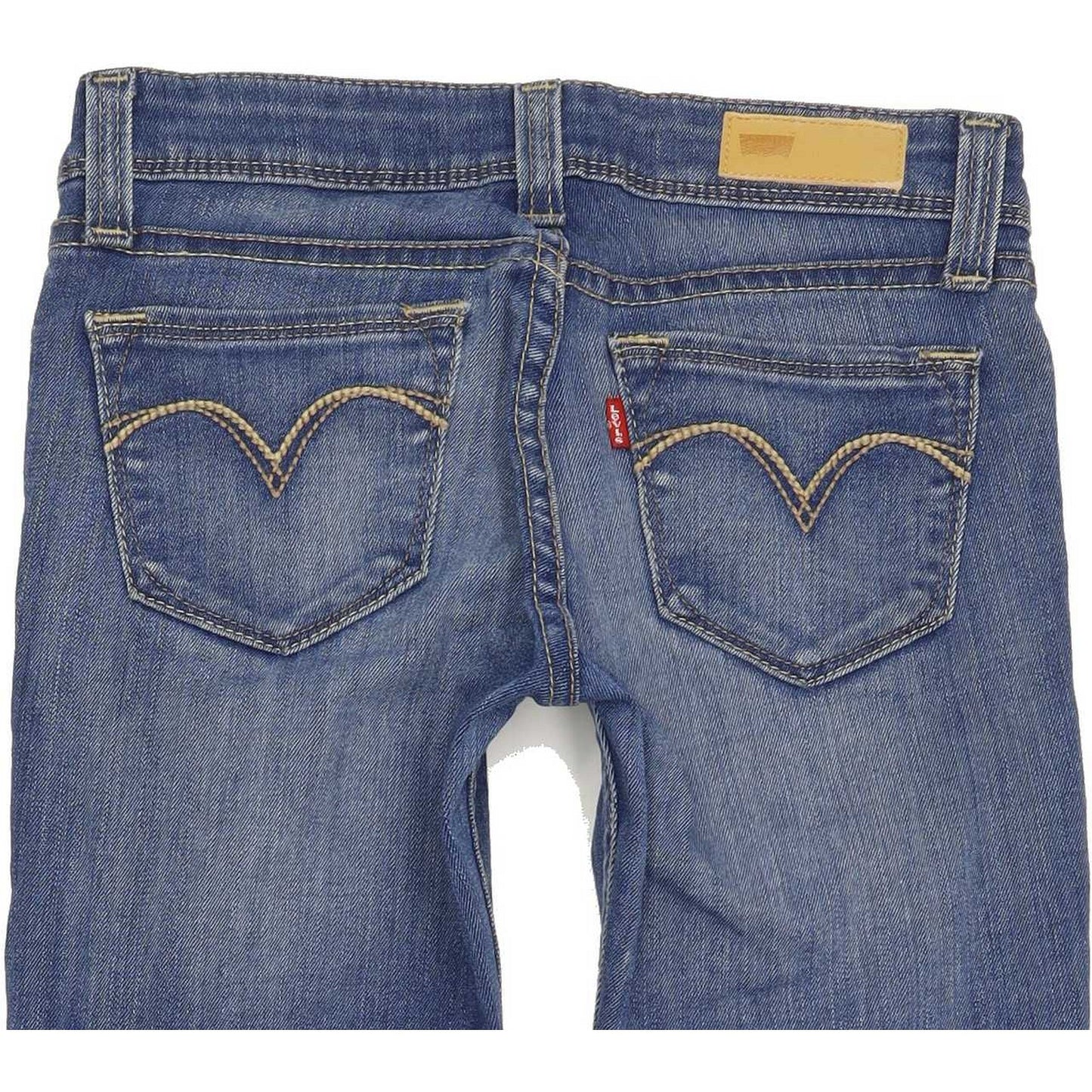 Levi's Demi Curve Women Blue Skinny Slim Stretch Jeans W25 L29