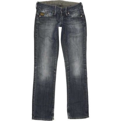 G-Star Midge Women Blue Straight Slim Jeans W27 L31