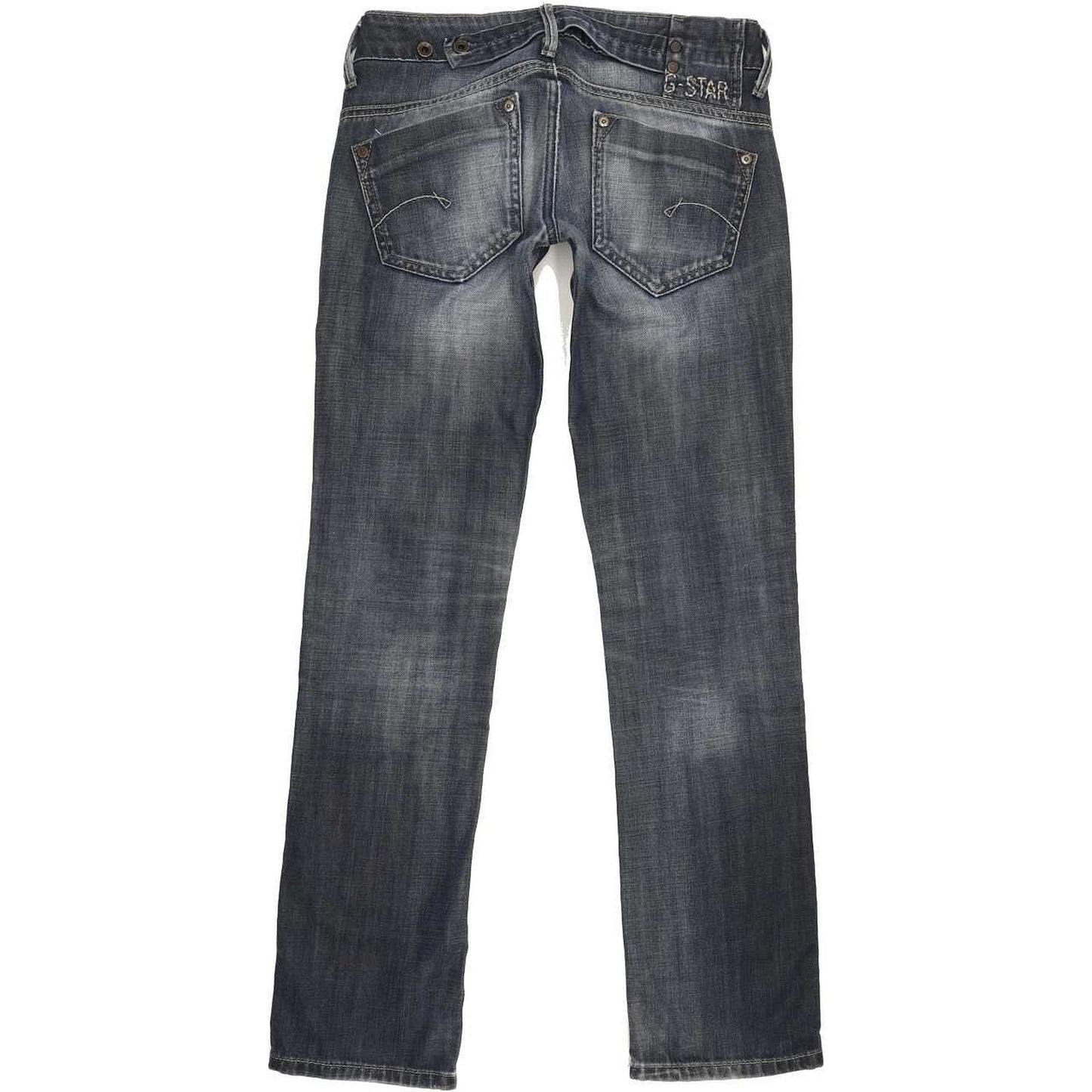 G-Star Midge Women Blue Straight Slim Jeans W27 L31