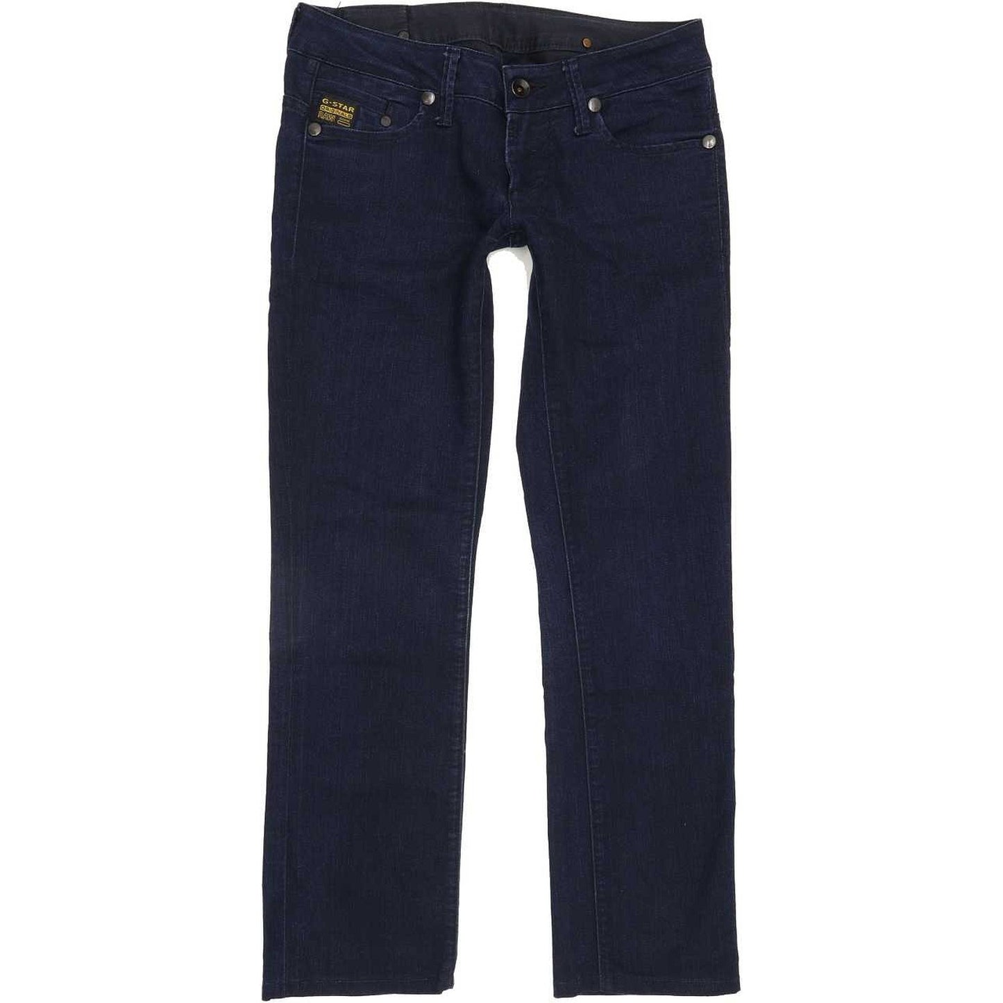 G-Star Midge Women Blue Straight Slim Stretch Jeans W28 L27