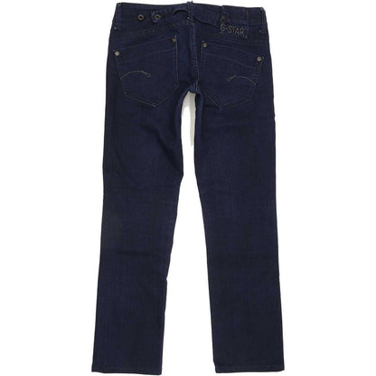 G-Star Midge Women Blue Straight Slim Stretch Jeans W28 L27