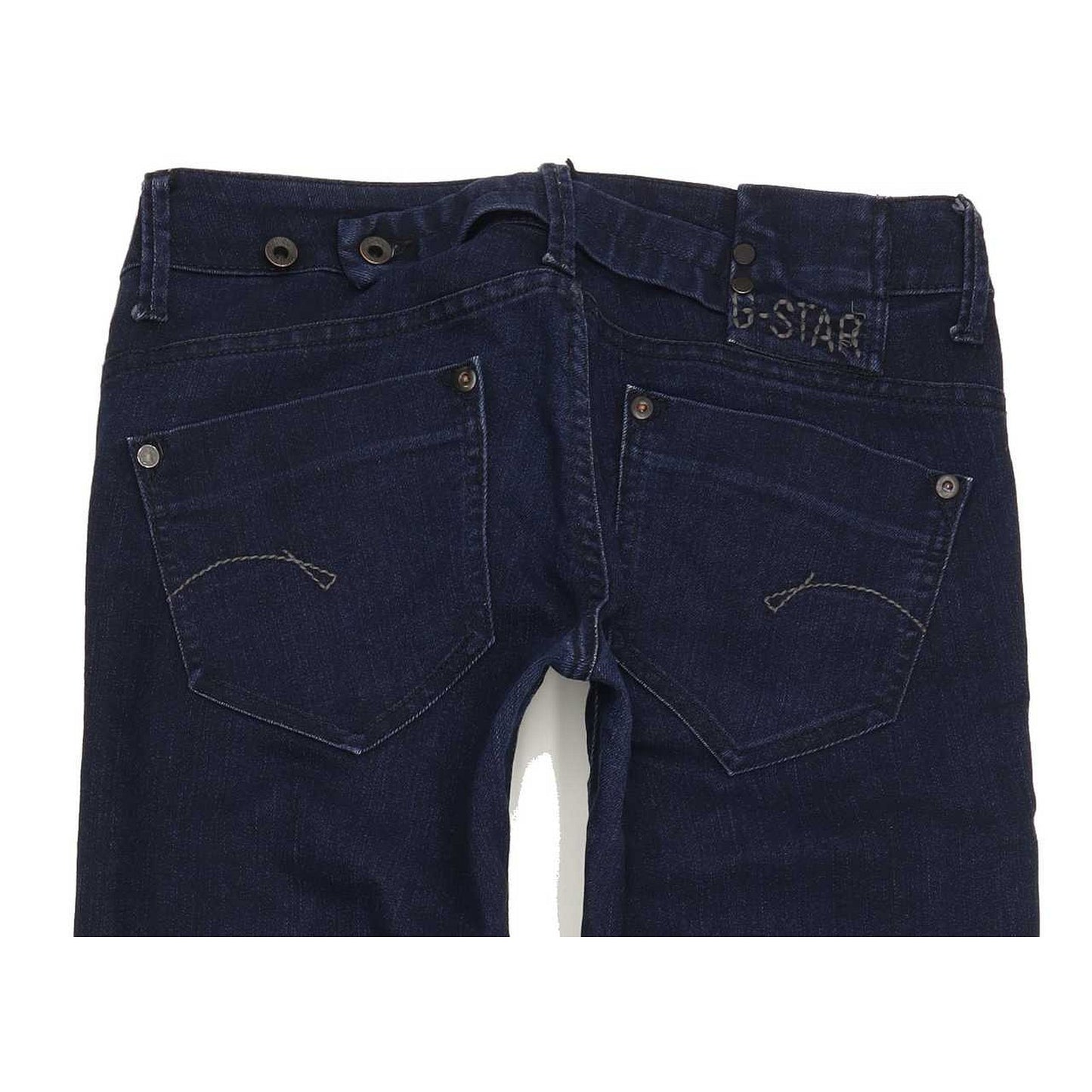 G-Star Midge Women Blue Straight Slim Stretch Jeans W28 L27
