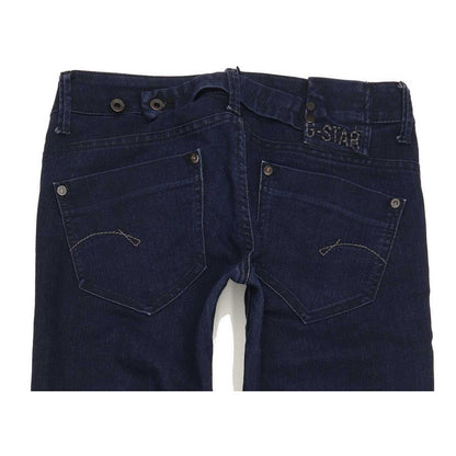G-Star Midge Women Blue Straight Slim Stretch Jeans W28 L27