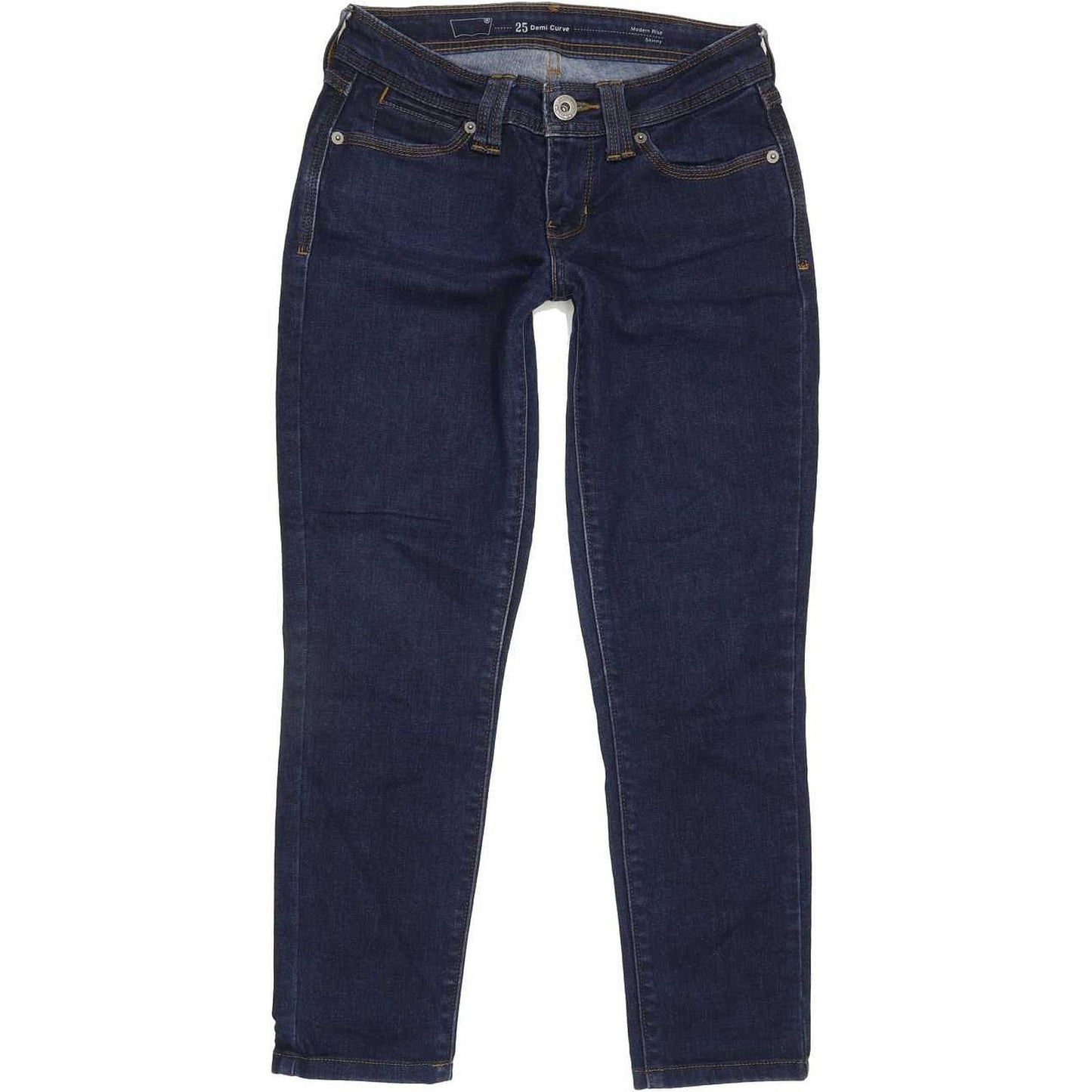 Levi's Demi Curve Women Blue Skinny Slim Stretch Jeans W25 L24