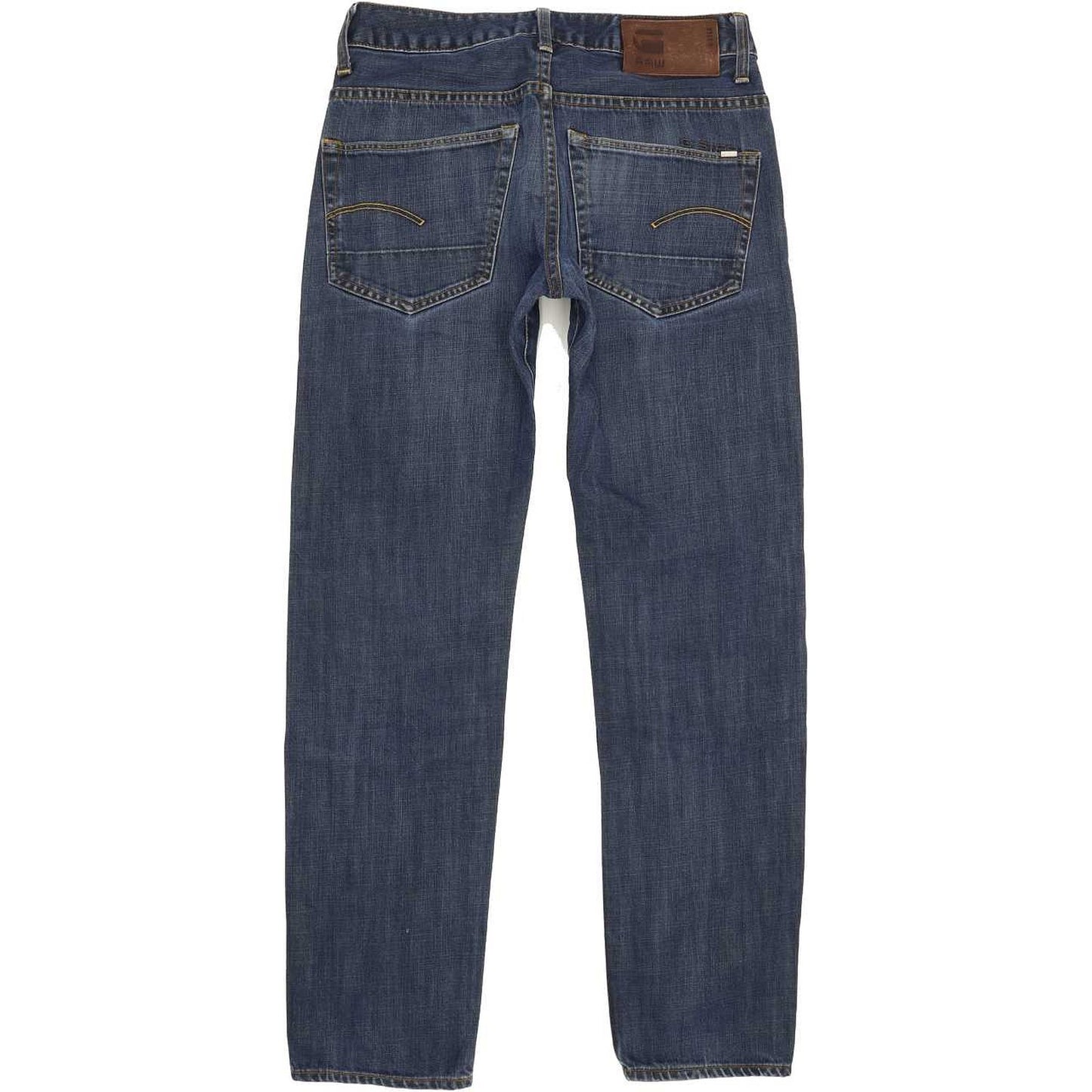 G-Star 3301 Men Blue Straight Slim Jeans W31 L30