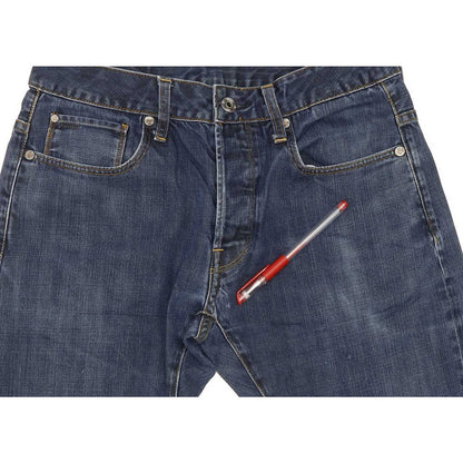 G-Star 3301 Men Blue Straight Slim Jeans W31 L30