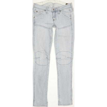 G-Star Elwood Heritage Women Blue Skinny Slim Stretch Jeans W27 L30