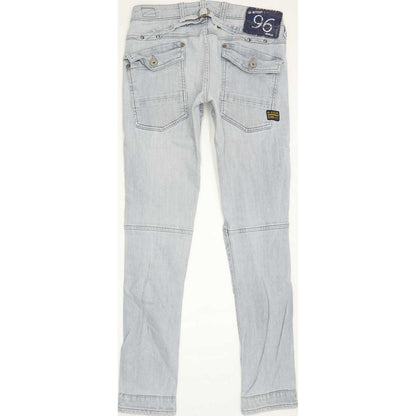 G-Star Elwood Heritage Women Blue Skinny Slim Stretch Jeans W27 L30