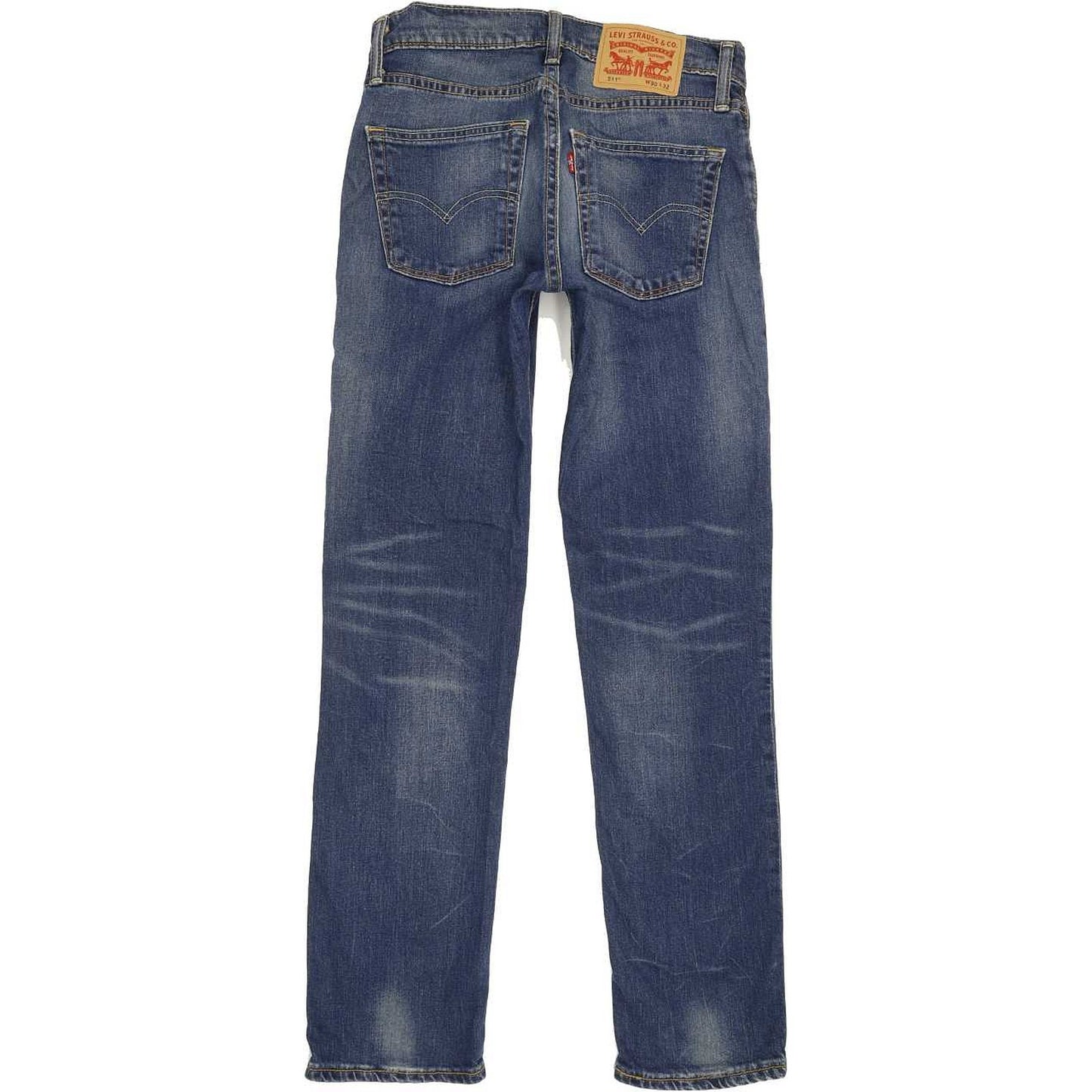 Levi's 511 Men Blue Straight Slim Stretch Jeans W30 L31
