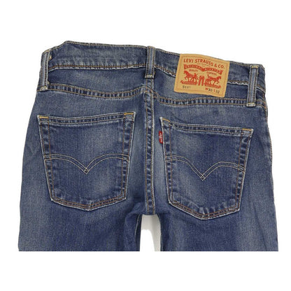 Levi's 511 Men Blue Straight Slim Stretch Jeans W30 L31