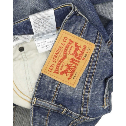 Levi's 511 Men Blue Straight Slim Stretch Jeans W30 L31