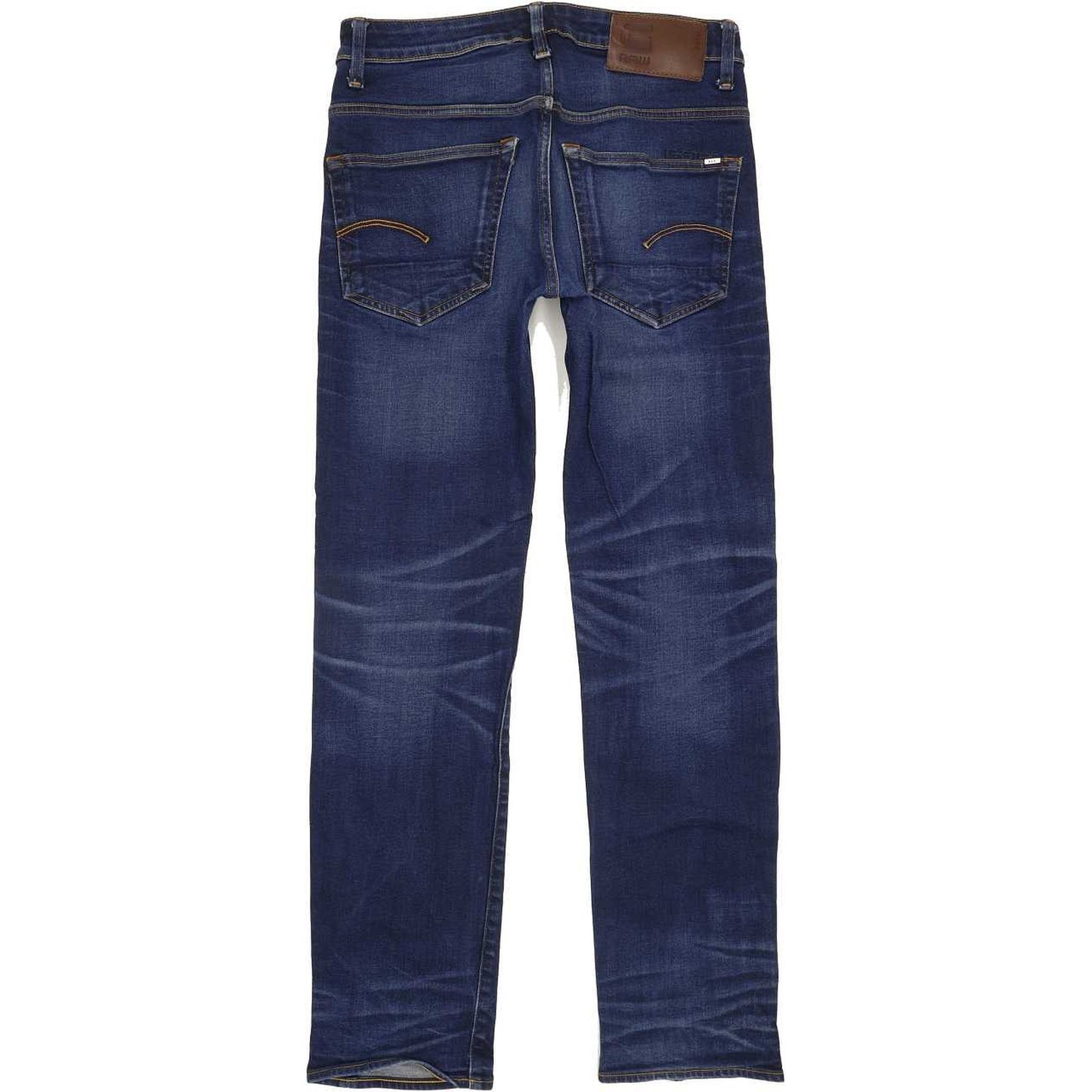 G-Star 3301 Men Blue Straight Regular Stretch Jeans W30 L31