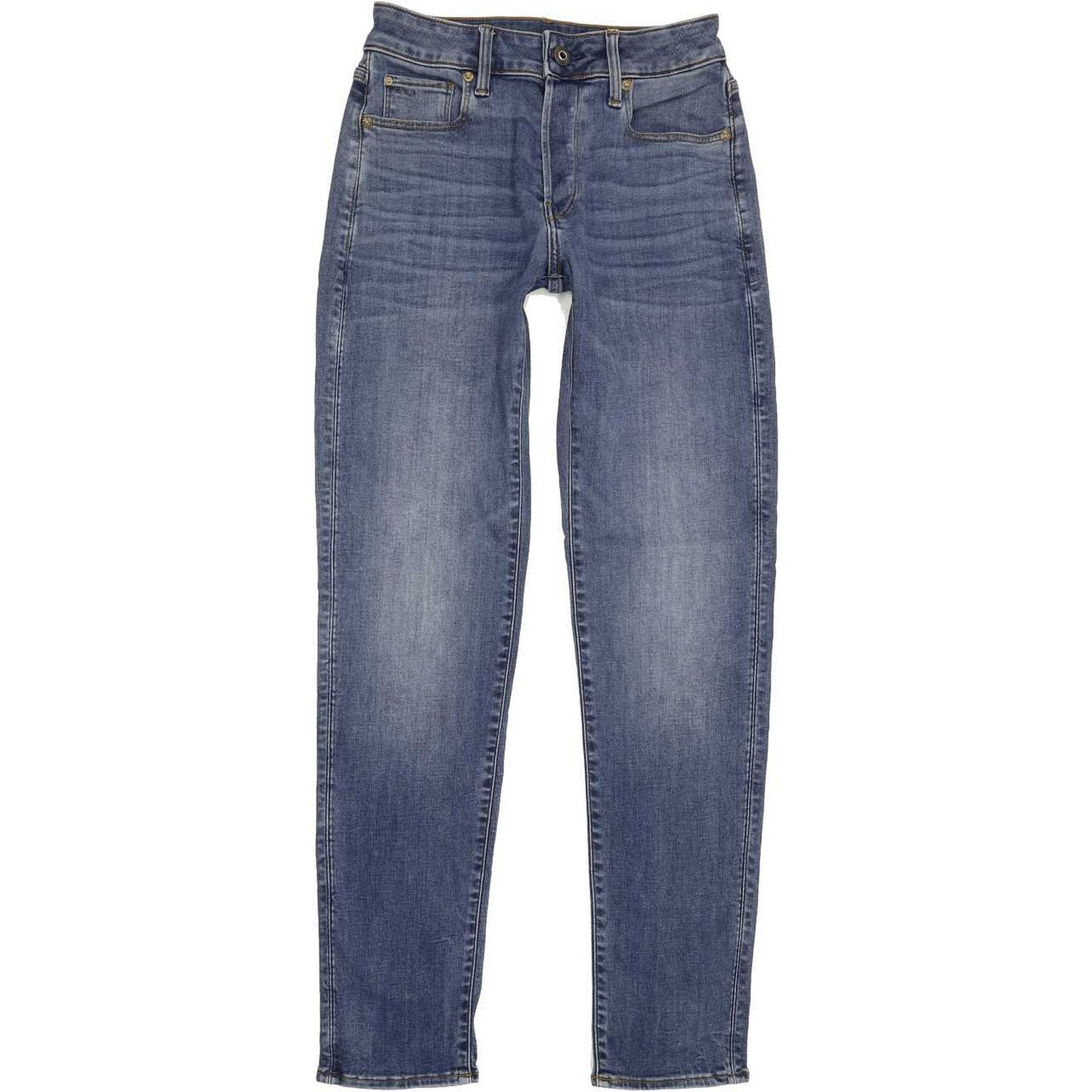 G-Star 3301 Men Blue Straight Slim Stretch Jeans W26 L31