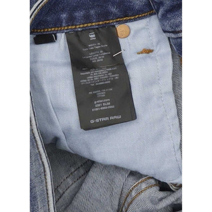 G-Star 3301 Men Blue Straight Slim Stretch Jeans W26 L31