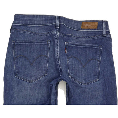 Levi's Demi Curve Women Blue Skinny Slim Stretch Jeans W28 L31