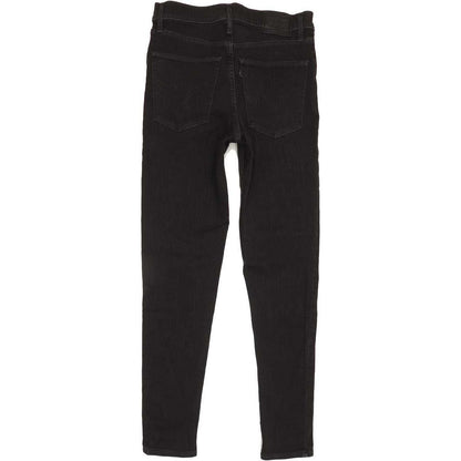 Levi's Mile High Rise Men Black Skinny Stretch Jeans W29 L29