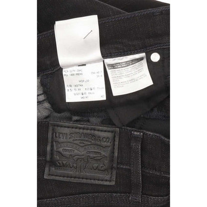 Levi's Mile High Rise Men Black Skinny Stretch Jeans W29 L29