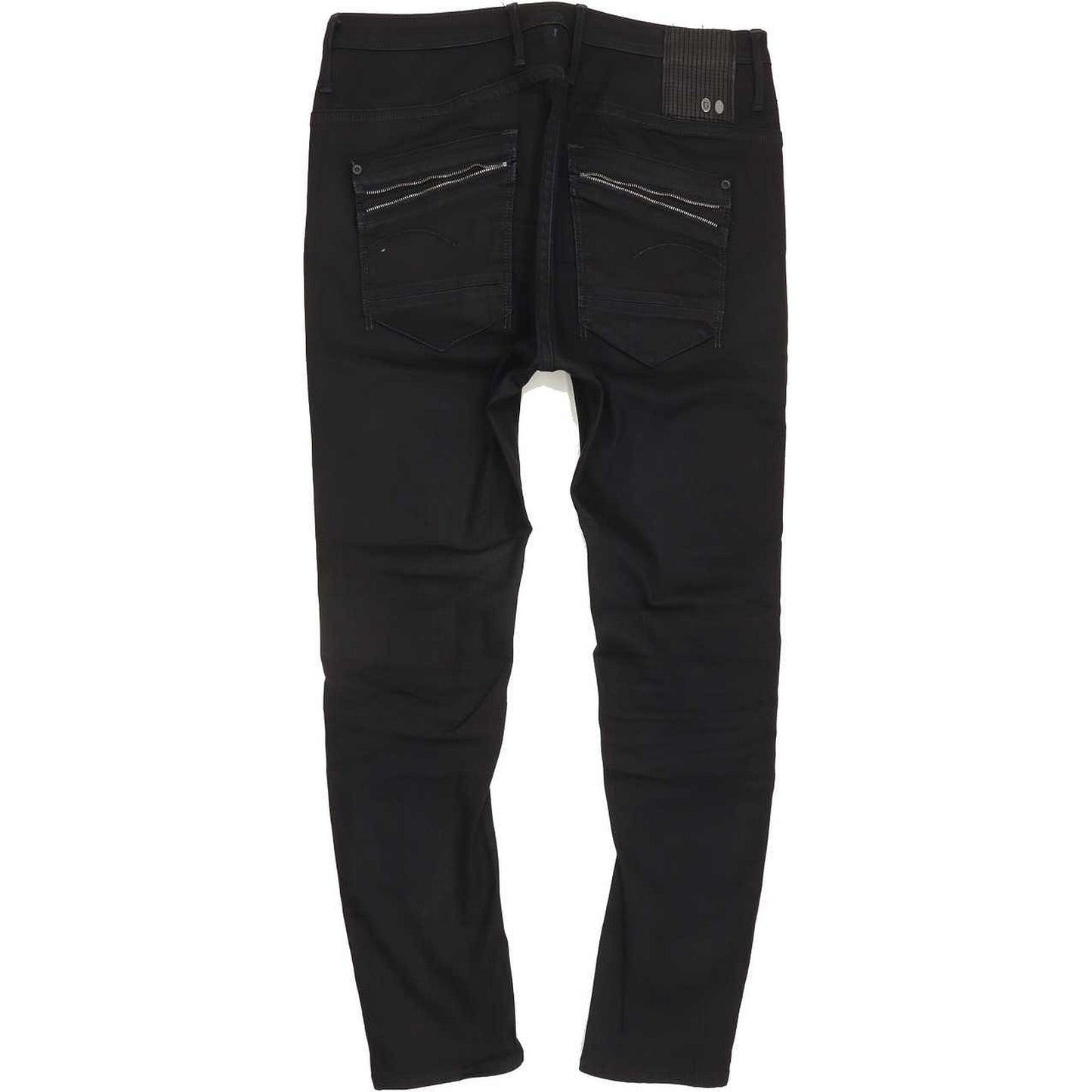 G-Star New Ocean Women Black Tapered Loose Stretch Jeans W27 L30