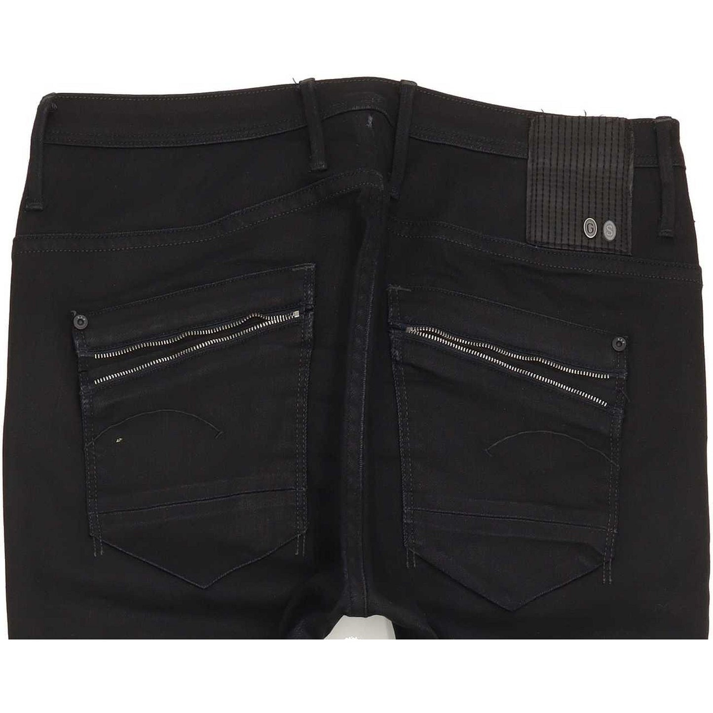 G-Star New Ocean Women Black Tapered Loose Stretch Jeans W27 L30