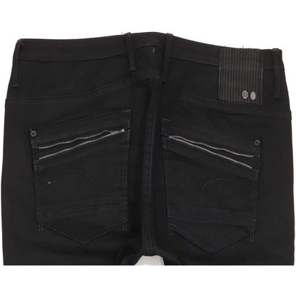 G-Star New Ocean Women Black Tapered Loose Stretch Jeans W27 L30
