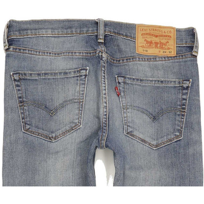 Levi's 510 Men Blue Skinny Slim Jeans W29 L32