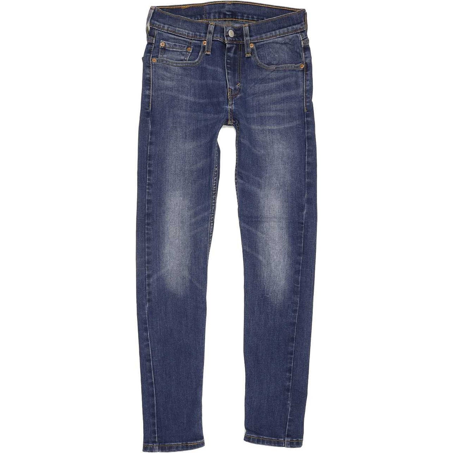 Levi's 519 Men Blue Skinny Slim Stretch Jeans W28 L30
