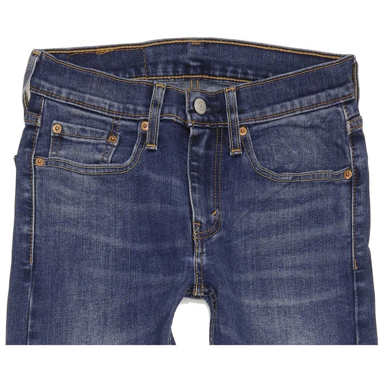 Levi's 519 Men Blue Skinny Slim Stretch Jeans W28 L30