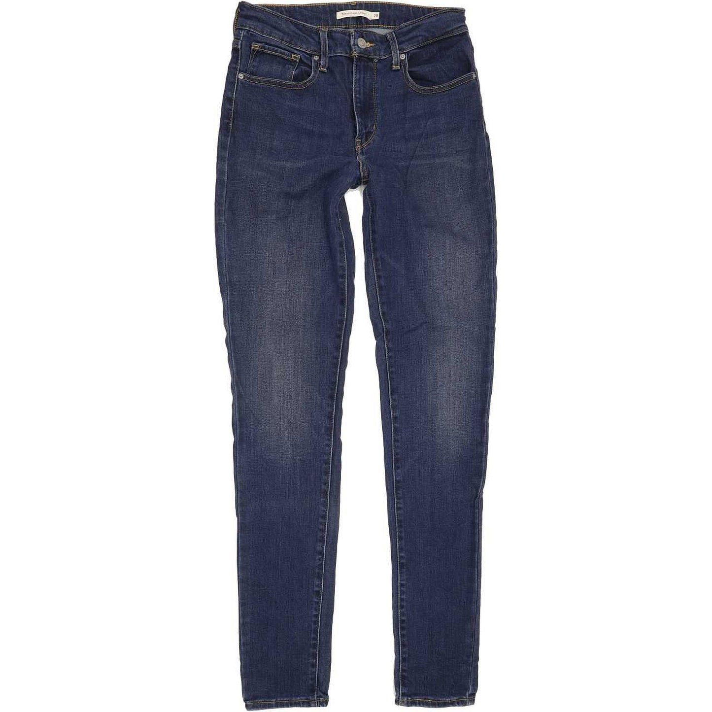 Levi's 721 High Risr Women Blue Skinny Stretch Jeans W28 L32