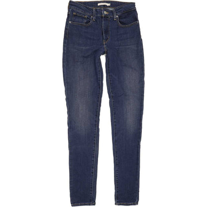 Levi's 721 High Risr Women Blue Skinny Stretch Jeans W28 L32