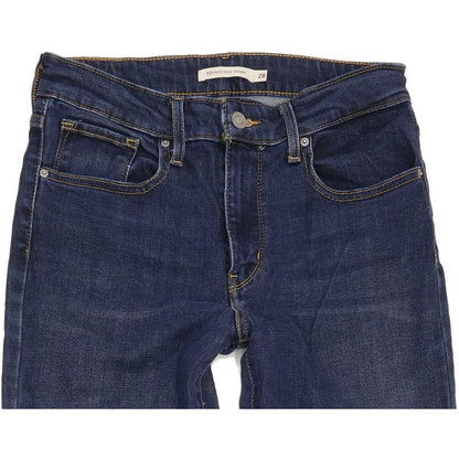 Levi's 721 High Risr Women Blue Skinny Stretch Jeans W28 L32