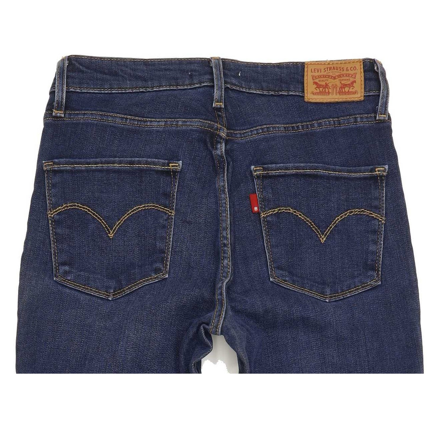 Levi's 721 High Risr Women Blue Skinny Stretch Jeans W28 L32