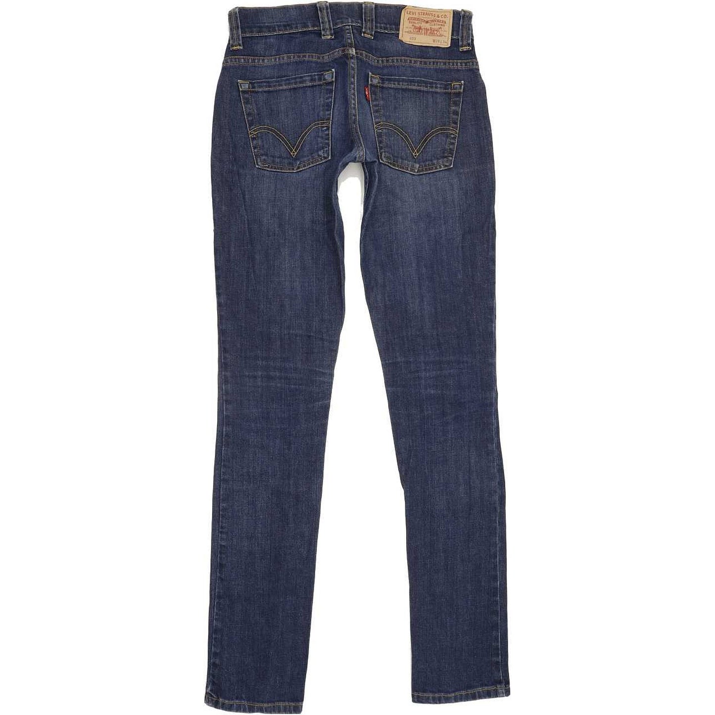Levi's 603 Women Blue Skinny Slim Stretch Jeans W28 L34