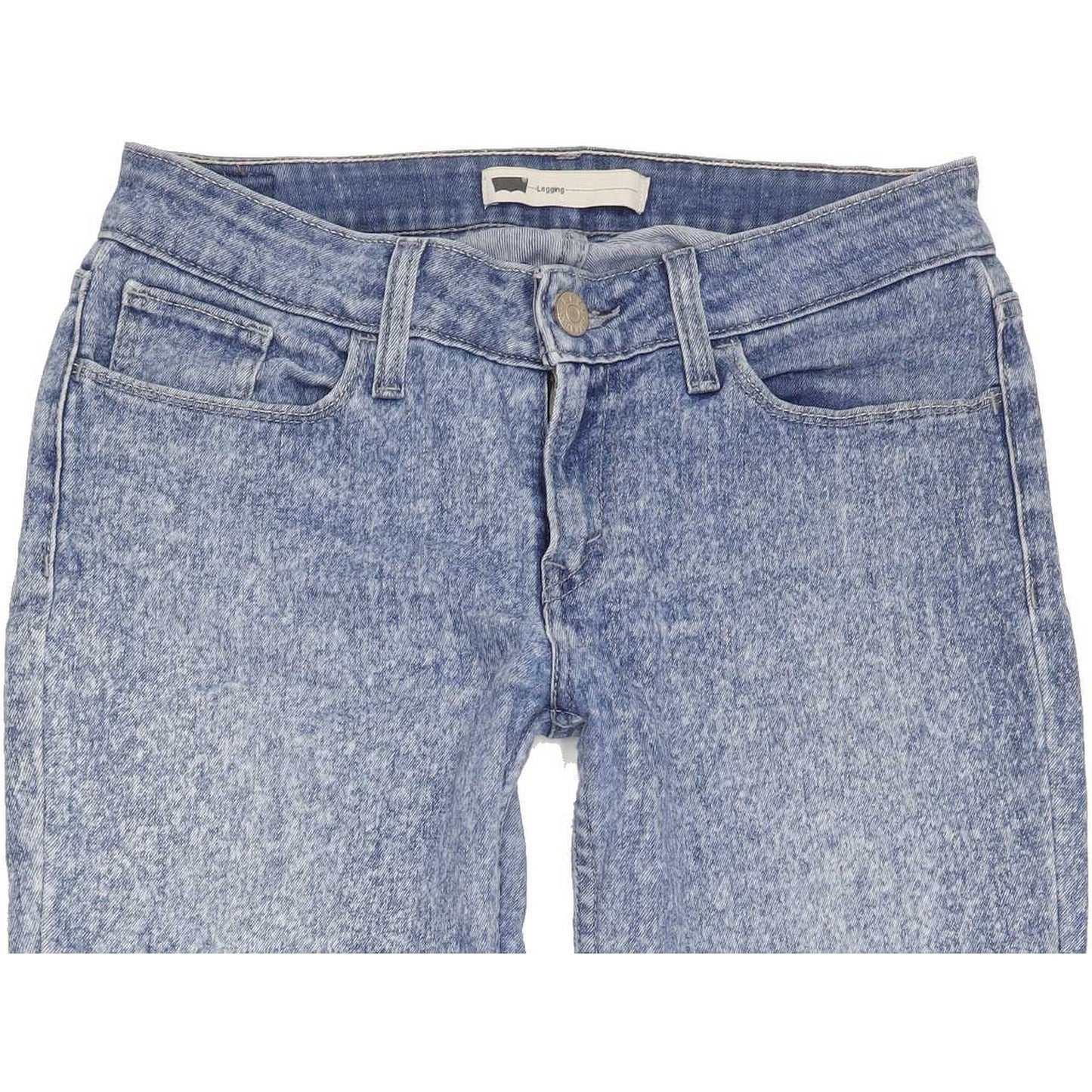 Levi's Legging Women Blue Skinny Slim Stretch Jeans W28 L30