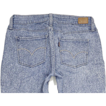 Levi's Legging Women Blue Skinny Slim Stretch Jeans W28 L30