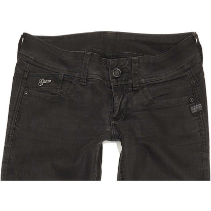 G-Star Lynn Women Charcoal Skinny Slim Stretch Jeans W28 L31