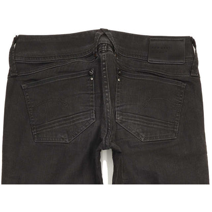 G-Star Lynn Women Charcoal Skinny Slim Stretch Jeans W28 L31
