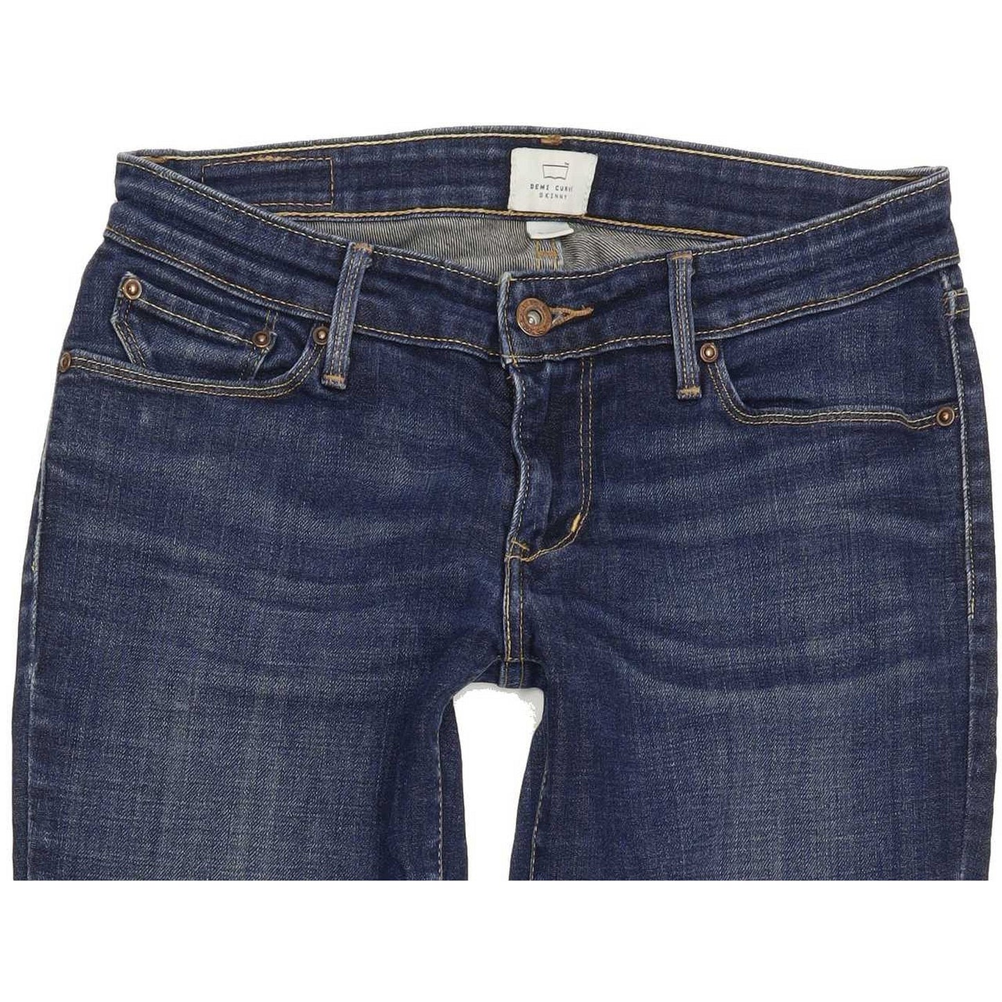 Levi's Demi Curve Women Blue Skinny Slim Stretch Jeans W26 L28