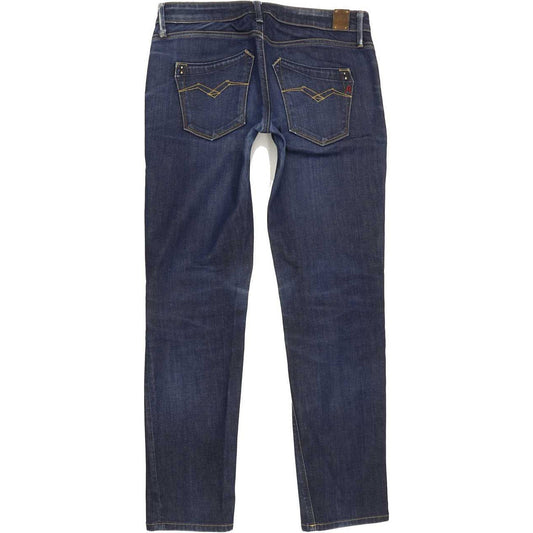Replay Men Blue Straight Slim Stretch Jeans W27 L30
