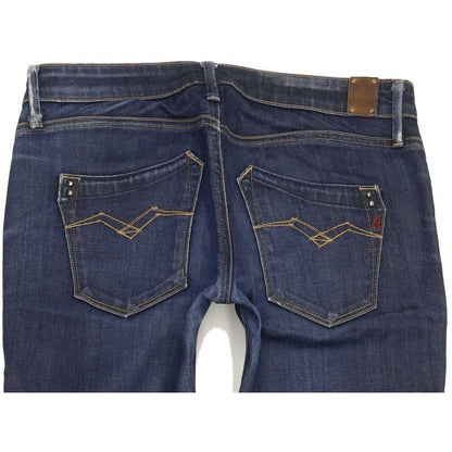 Replay Men Blue Straight Slim Stretch Jeans W27 L30