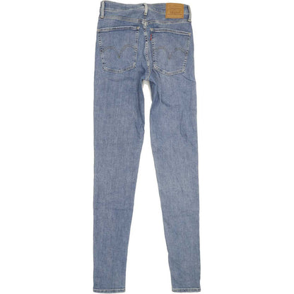 Levi's Mile High Rise Women Blue Skinny Stretch Jeans W27 L32
