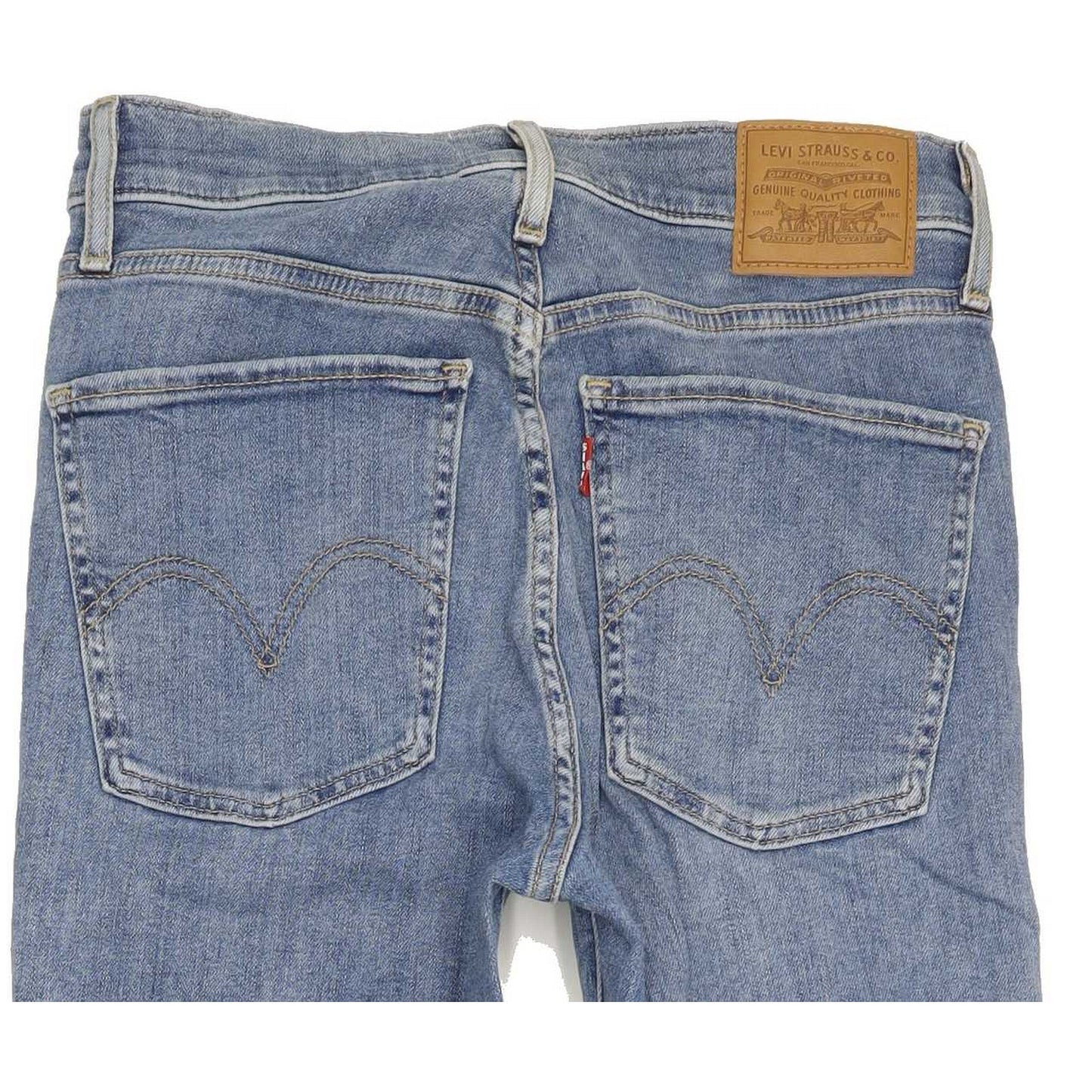 Levi's Mile High Rise Women Blue Skinny Stretch Jeans W27 L32